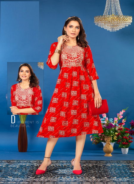 Bubbly By Viyaa Nayra Cut Printed Kurtis Catalog
 Catalog